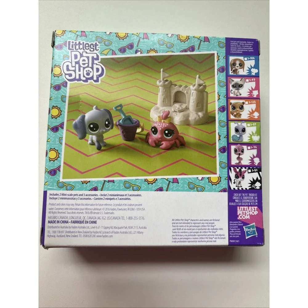 Hasbro Littlest Pet Shop Beachy Peachy Series 1